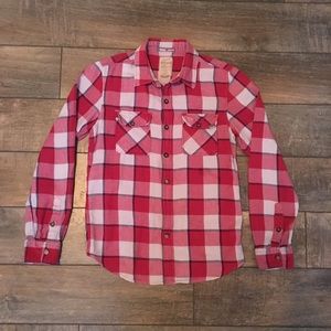 44MM Men’s Flannel Shirt, Size S